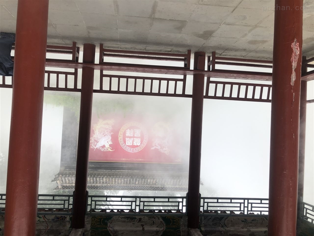 山东省潍坊金宝乐园雾森系统上线了！