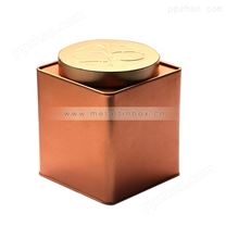 厂家定制方形咖啡铁盒 马口铁咖啡豆存储罐
