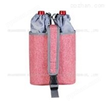 定制 环保涤纶链两支装酒袋  红酒雪花布便当手提保温保手提袋SC17M-058R