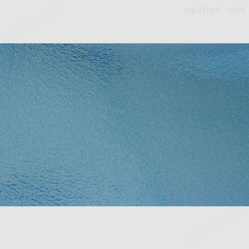 灰板PET蓝桔子皮纹