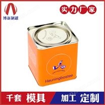 茶叶铁罐-方形茶叶罐
