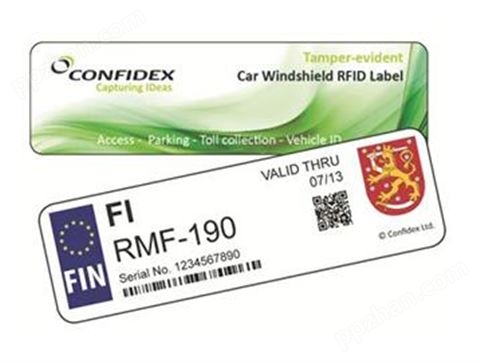 康芬戴斯Windshield Label™汽车挡风玻璃RFID标签