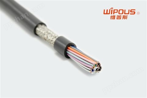 HRMCU-S UL认证PVC柔性屏蔽数据电缆 30V