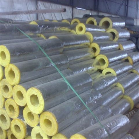 厂家【宏利】生产玻璃棉保温管 离心玻璃棉管 耐高温玻璃棉管