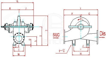XBD-ISW卧式消防泵 性能