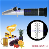 水果糖份测量仪 云南昆明农业种植糖度计 手持式折光仪(糖度计0-32%)甜度计切削液浓度计