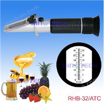 水果糖份测量仪 云南昆明农业种植糖度计 手持式折光仪(糖度计0-32%)甜度计切削液浓度计