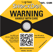 SHOCK DOT防震撞标签
