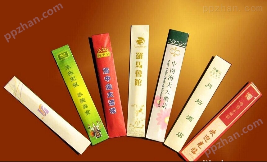 筷子袋印刷，筷子套印刷，北京筷子袋，牙签袋制作