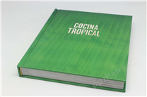 COCINA TROPICAL 硬壳方脊精装书印刷