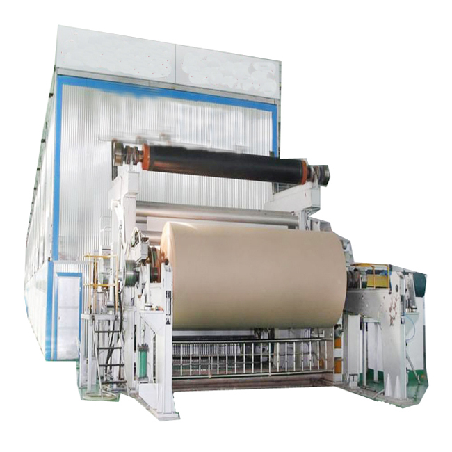高效1092型牛皮纸瓦楞箱板纸长网造纸机