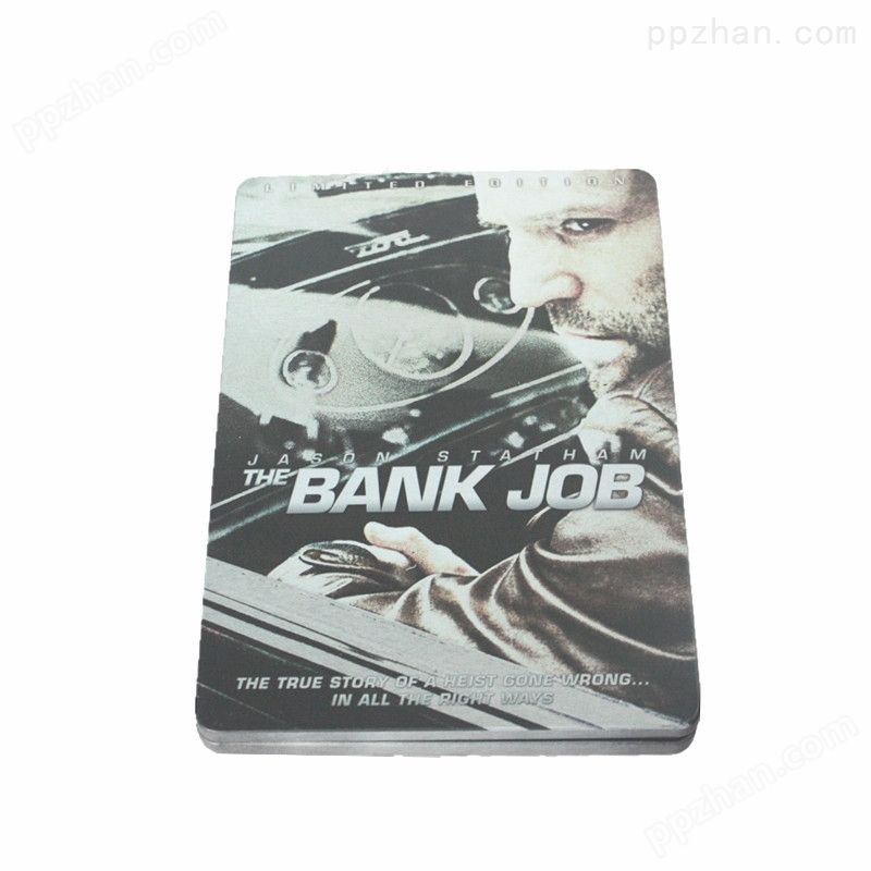 银行案系列电影DVD包装铁皮盒