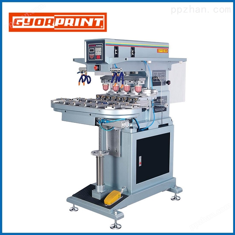 生产销售四色转盘移印机 GN-127AEB高质量移印机