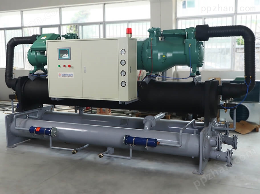 Industrial Water Cooled Screw Chiller (Double Compressor)2